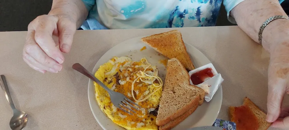 Cheese and Bacon Omelette